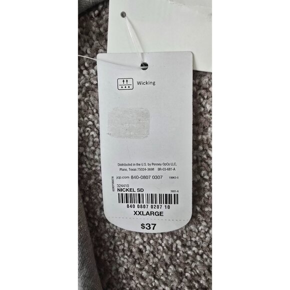 Xersion Gray Long Sleeve Knot Front Pullover Top Women’s Loose Fit - Picture 11 of 14